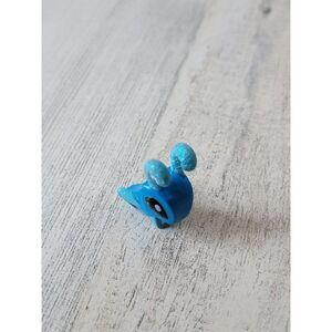 Mini blue glitter Cricket toy bug doll accessory